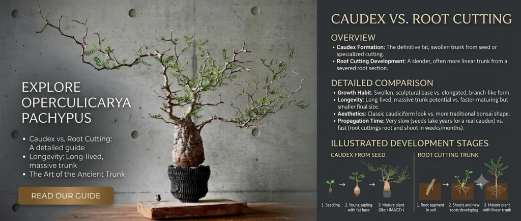 Caudex Vs Root Cutting a Complete Guide